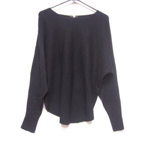 Vila Milano Womens Black Long Sleeve Top Size L NWT